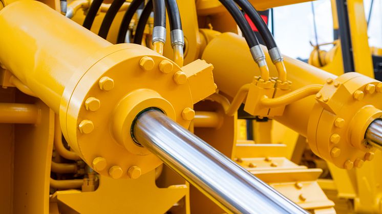 Hydraulisk cylinder. Foto: Shutterstock