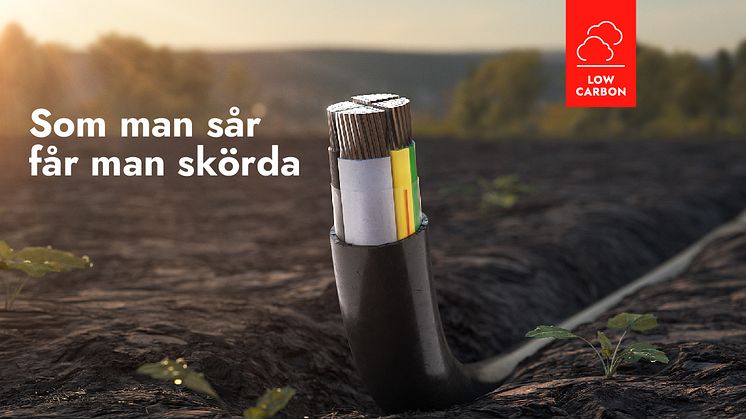 Nexans lanserar klimatsmart alternativ: Nexans AML – 1 kV kraftkabel