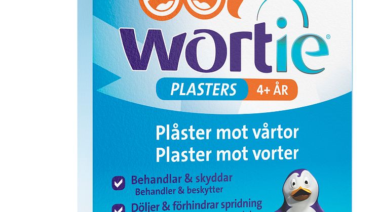 Nyhet! Wortie plåster – enkel behandling av vårtor hos vuxna och barn