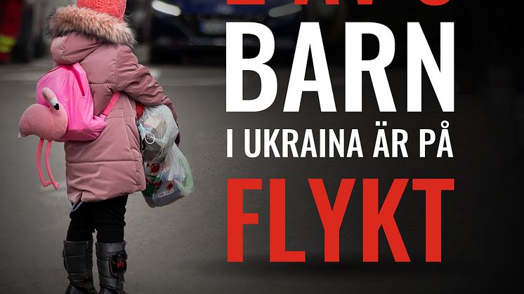 Ukraina_barn på flykt