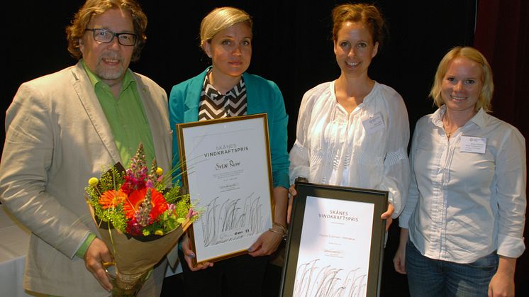 Finalister klara till Skånes vindkraftspris och Skåne Solar Award 2015