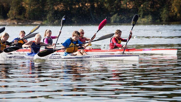 2,5 millioner til padling