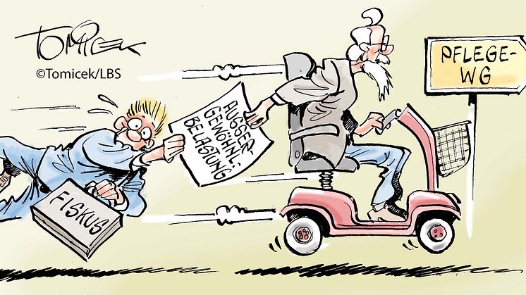 Umzug in Pflege-WG