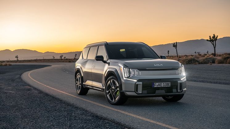 Kias highperformance elektriske SUV tilbyder en engagerende køreoplevelse med komfort for alle i bilen