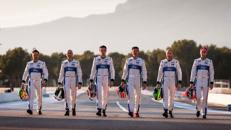 A Ford Chip Ganassi Racing bemutatta a Ford GT versenyzőit. négyen állnak rajthoz az IMSA WeatherTech SportsCar Bajnokságon