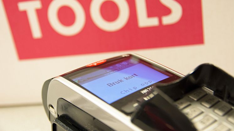 TOOLS får kontantfrie butikker fra 1. april