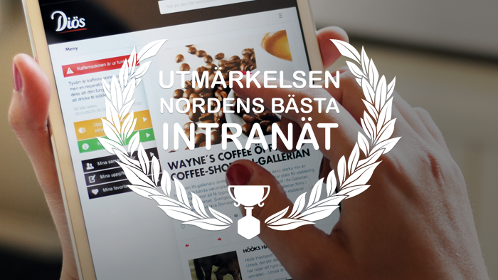 Diös Fastigheter har Nordens Bästa Intranät