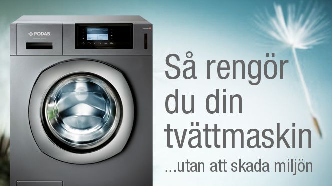 Rengör tvättmaskinen med 5 enkla knep