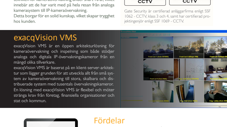Kameraövervakning för butiken