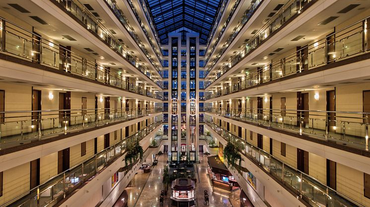 Lobby Maritim Hotel Magdeburg, Germany