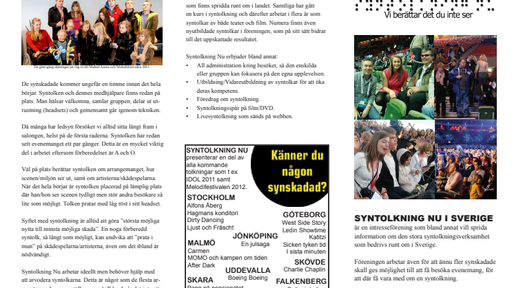 Broschyr version 2,0 - Syntolkning Nu