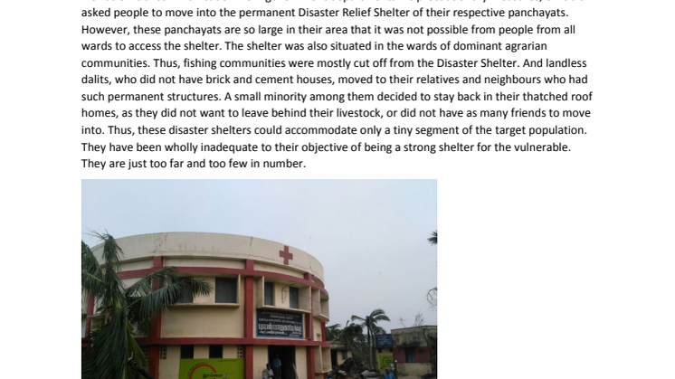 18-014-RO Preliminary Assesment of Cyclone Gaja by SNEHA