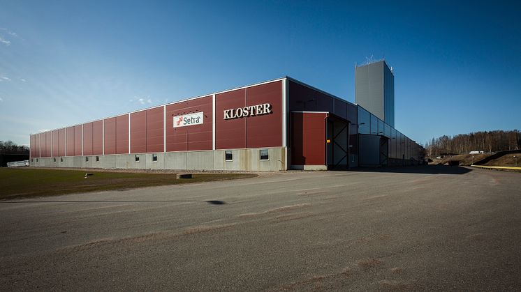 Setra Träindustricenter i Långshyttan, Dalarna. Foto: pressbild Setra.