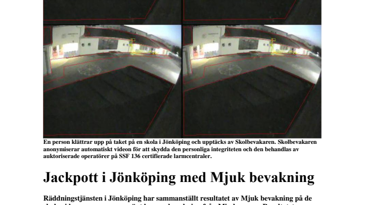Jackpott i Jönköping med Mjuk bevakning