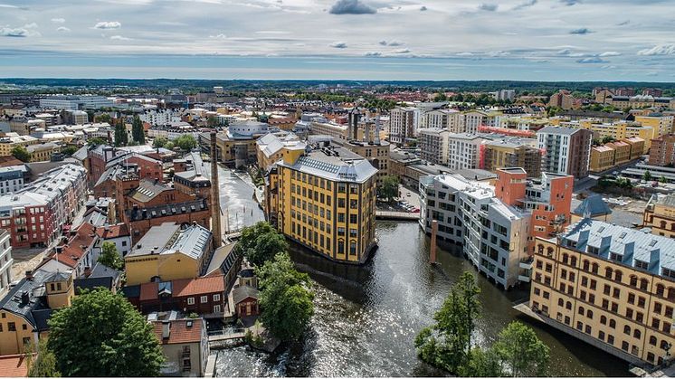 Norrköpings stadskärna. Foto: Peter Holgersson