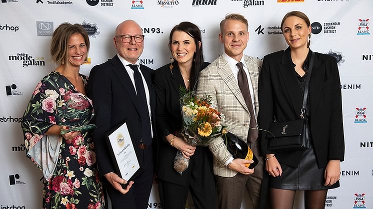 Eton har tilldelats priset för Årets Logistiklösning av DHL på Modegalan 2018