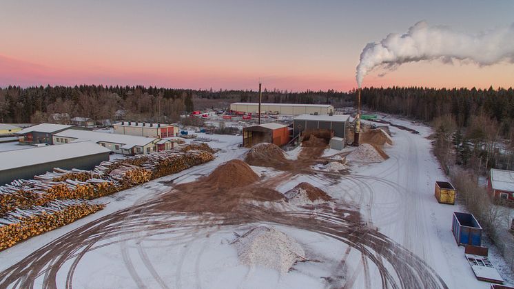 Fjärrvärmeanläggningen i Herrljunga