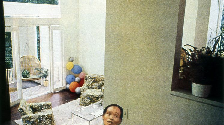 Martha Rosler, Balloons, från serien House Beautiful: Bringing the War Home, c. 1967-72, fotomontage 