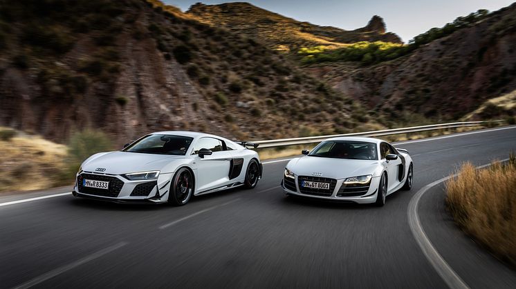 Audi R8 Coupé V10 GT RWD og Audi R8 GT Coupé (1. generation)