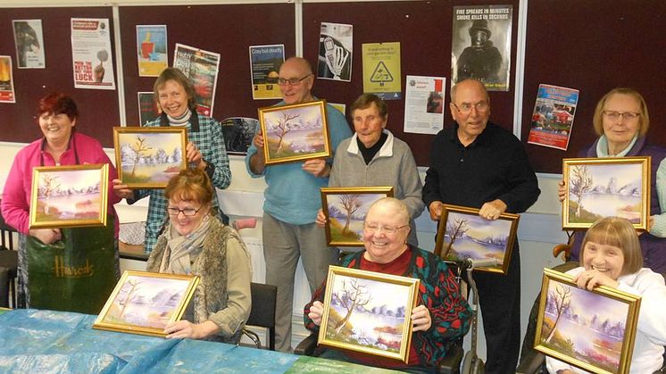 Art after stroke: exhibition showcases the work of local stroke survivors