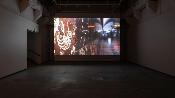 Cyprien Gaillard "Overburden" på Accelerator 2019.