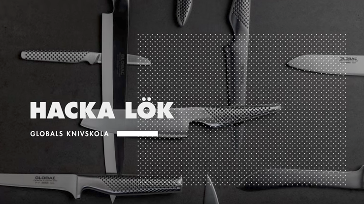 Globals knivskola: Hacka lök