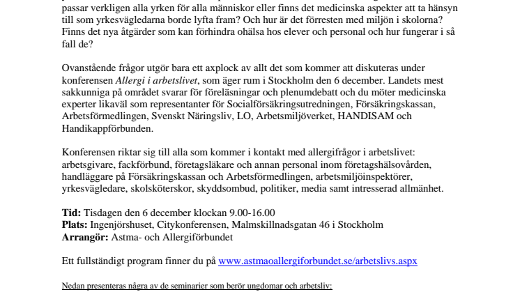 Välja utbildning – välja hälsa?