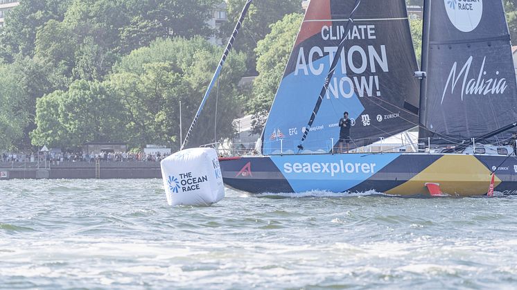 The Ocean Race Kiel Fly-By