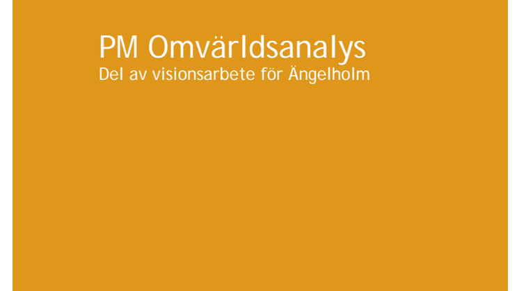Omvärldsanalys