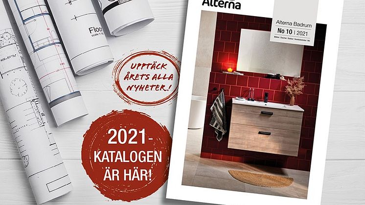 Alterna badrum no 10 är fylld av produktnyheter tillsammans med befintliga favoriter.