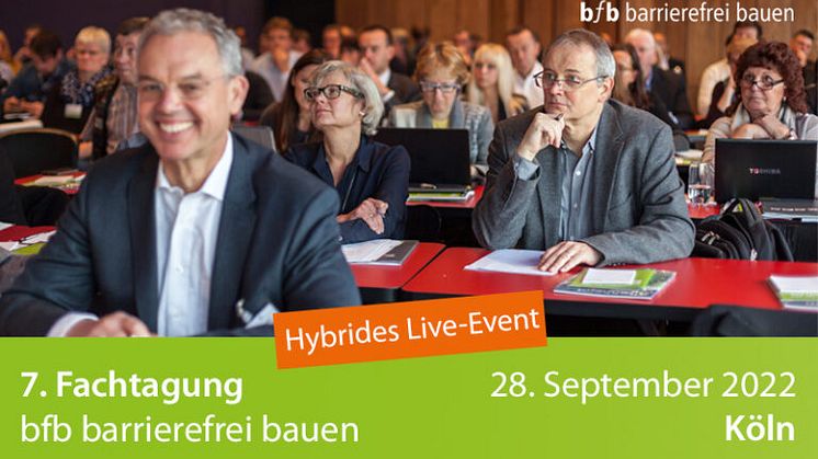 7. Fachtagung bfb barrierefrei bauen – hybrid