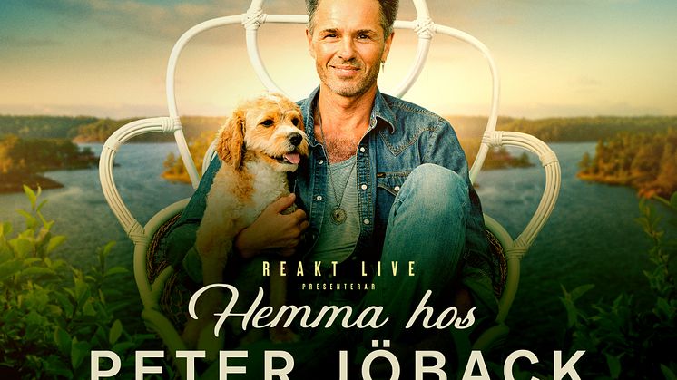 Peter Jöbacks unika trädgårdskonsert gästas av artistkollegorna Pernilla Wahlgren, Petra Marklund och Linnea Henriksson