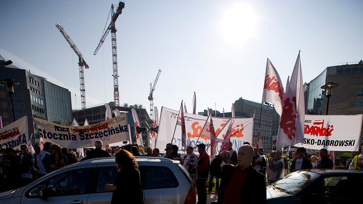 Big differences in incidence of industrial action in companies across the EU
