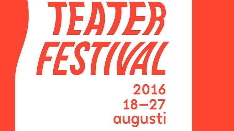Affischexempel Göteborgs dans- och teaterfestival