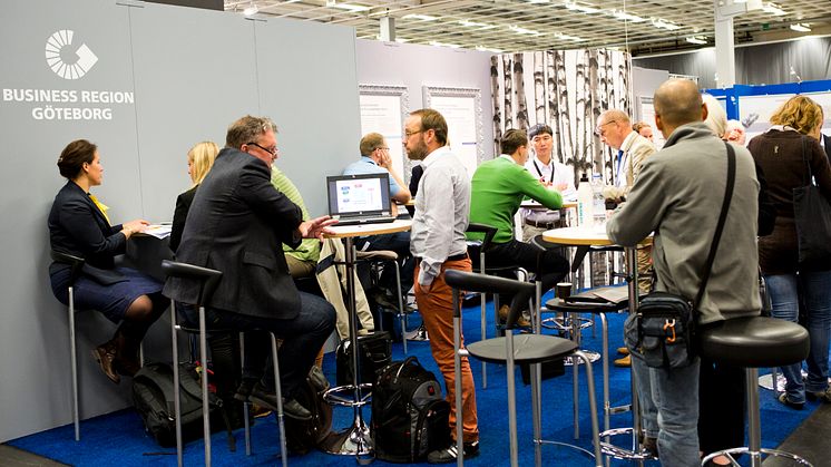 Business Region Göteborgs monter på VA-mässan