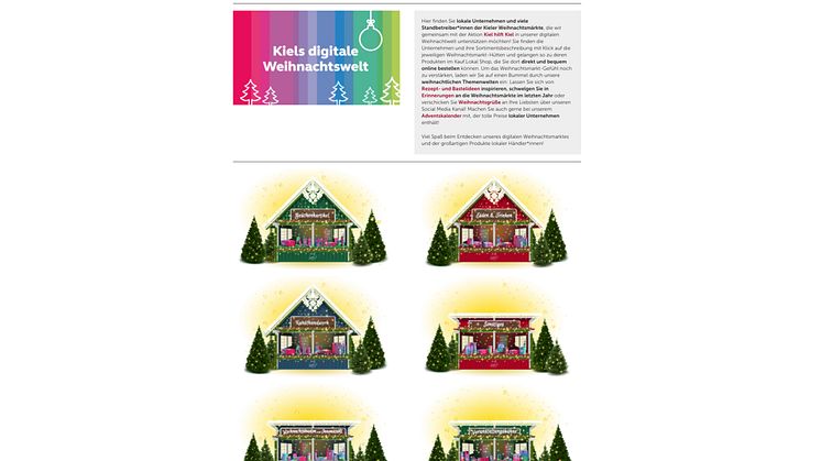 Kiels digitale Weihnachtswelt