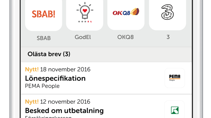 Pema skickar nu sina lönespecifikationer digitalt och säkert via Kivra