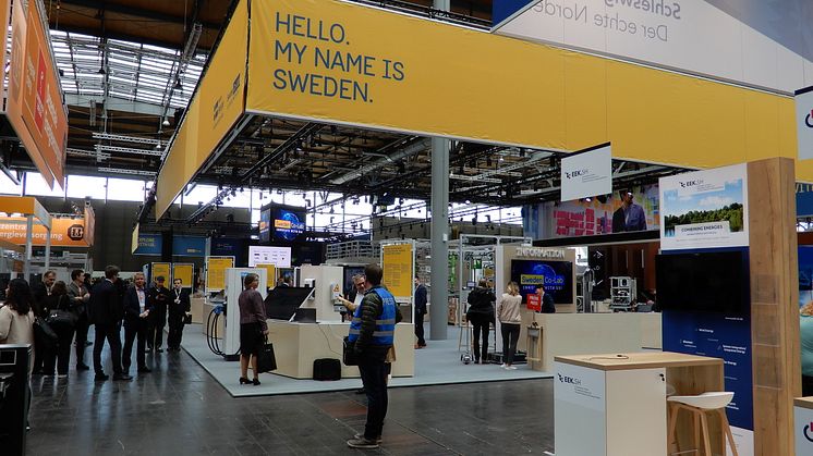 SSG fanns på plats på Hannover Messe, världens största industrimässa.
