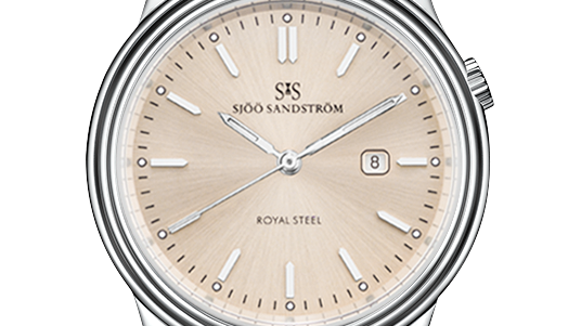 Royal Steel Classic 32mm Champagne dial