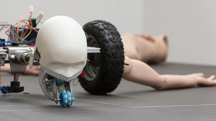 Geumhyung Jeong, Upgrade in Progress, 2020. View fra soloudstilling, Fondazione Modena Arti Visive, Palazzina dei Giardini, Modena, Italien. Foto ©Rolando Paolo Guerzoni.