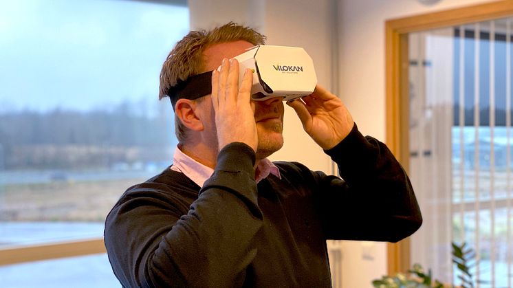 Vilokan ADF SOlutions bjuder in med hjälp mav VR.