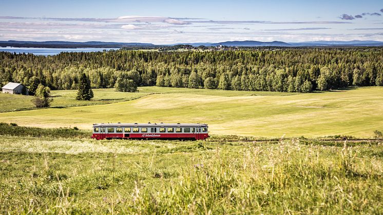 Sommar på Inlandsbanan