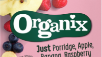 Organix just porrige apple banana raspberry blueberry