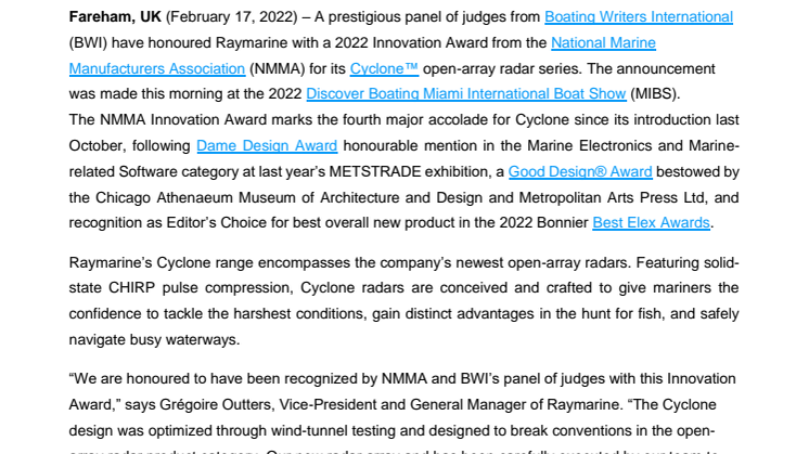Raymarine_Cyclone_Wins_Accolade_At_MIBS.pdf