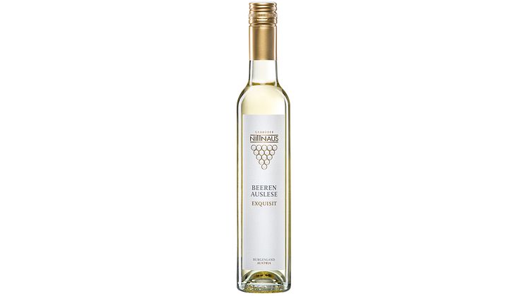 Ny årgång av Nittnaus Beerenauslese Exquisit som fått 94 poäng i A la Carte Gourmet Magazine!
