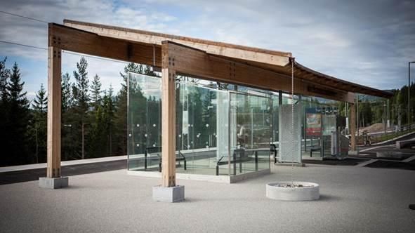 DEKRA kontrollerar den första tillgänglighetsanpassade hållplatsen för Jernbaneverket i Norge