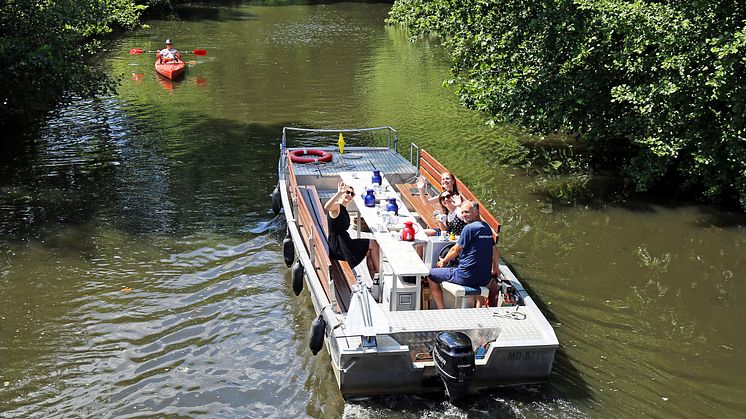 Wassertourismus in Leipzig mit neuen Hop on Hopp off Touren