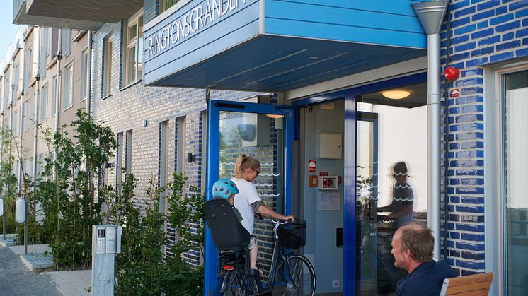 Entré anpassad för cykeln, Det Goda Vattnet, Lund