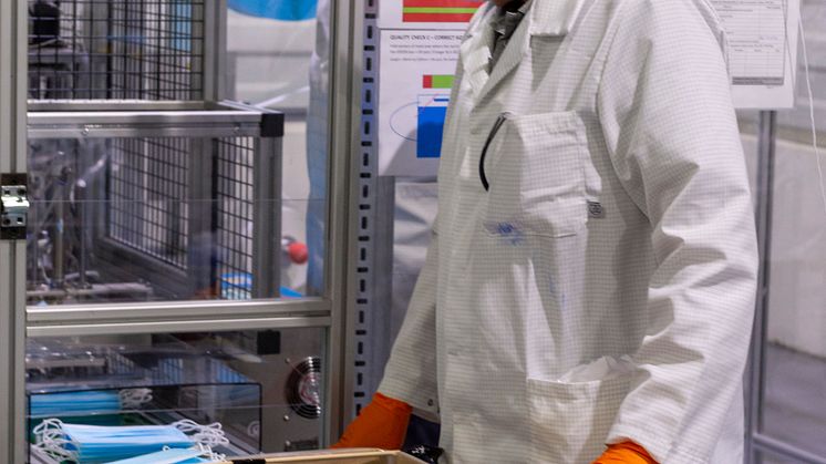 Ansiktsmasker visirer egenproduksjon 2020 