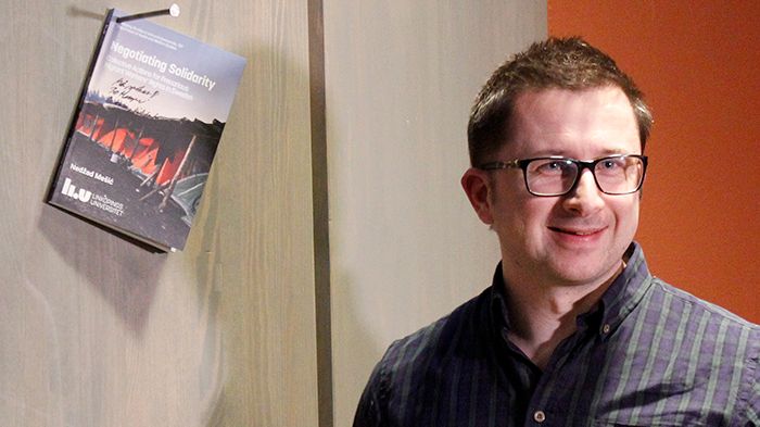 Bild på Nedžad Mešić  Foto: Linköpings universitet